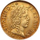 France. Louis d'or, 1652-A NGC MS61