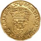 France. Ecu d'or, 1567-G (Poitiers) NGC MS61