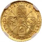 Great Britain. Quarter Guinea, 1718 NGC MS64 - 2