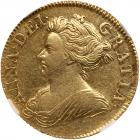 Great Britain. Half Guinea, 1711 NGC AU58