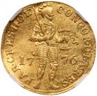 Netherlands: Holland. Ducat, 1776 NGC MS61