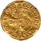 Netherlands: Utrecht. Ducat, 1598 NGC AU55