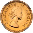 South Africa. Pound, 1955 NGC Proof 66