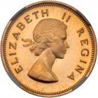 South Africa. 1/2 Pound, 1953 NGC PF64 CAM