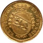 Switzerland: Bern. Duplone, 1794 NGC MS64 PL