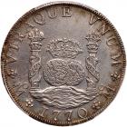 Mexico. 8 Reales, 1770-Mo FM PCGS About Unc