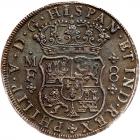 Mexico. 8 Reales, 1739-Mo MF PCGS About Unc - 2