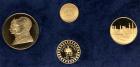 Iran. Gold Set: 500, 750, 1000 and 2000 Rials, SH1350-1971 Choice Brilliant Proo