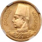 Egypt. 20 Piastes, 1938 NGC MS65