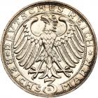 Germany. 3 Reichsmark, 1928-D NGC MS66 - 2