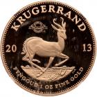 South Africa. Krugerrand, 2013 NGC PF70 UC