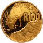 South Africa. 100 Rand, 2007 Brilliant Proof - 2