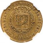 Italian States: Sardinia. 20 Lire, 1816-L NGC AU55 - 2