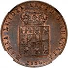 Italian States: Parma. 5 Centesimi, 1830 NGC MS62 BR