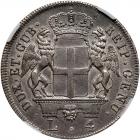 Italian States: Genoa. 4 Lire, 1796 NGC AU53