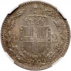 Italy. 2 Lire, 1898-R NGC AU53 - 2