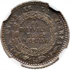 Bolivia. 1/20 Boliviano, 1865-4 PTS FP NGC MS65 - 2