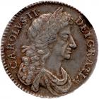 Great Britain. Halfcrown, 1677 NGC EF45