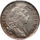 Great Britain. Halfcrown, 1698 NGC MS62