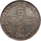 Great Britain. Halfcrown, 1698 NGC MS62 - 2