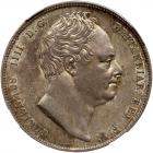 Great Britain. Halfcrown, 1837 NGC AU58