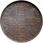 Great Britain. Shilling, 1703 NGC AU55 - 2