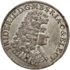 German States: Brandenburg. 2/3 Taler, 1691-ICS NGC MS62