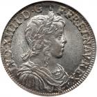 France. 1/2 Ecu, 1650-I (Limoges) NGC MS64