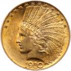 1910 $10 Indian PCGS MS62