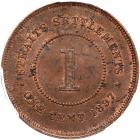 Straits Settlements. Cent, 1897 PCGS MS62 BR - 2