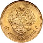 Russia. 10 Roubles, 1904-<Ru-A><Ru-R> - 2