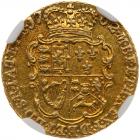 Great Britain. 1/4 Guinea, 1762 NGC AU58 - 2