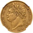 Great Britain. Sovereign, 1821 NGC VF25