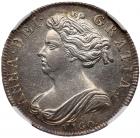 Great Britain. Shilling, 1702 NGC Unc