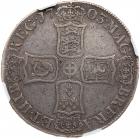 Great Britain. Crown, 1703 NGC F15 - 2