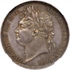 Great Britain. Crown, 1822 NGC MS63