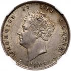 Great Britain. Shilling, 1829 NGC MS63