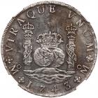 Mexico. 8 Reales, 1743-Mo MF NGC About Unc