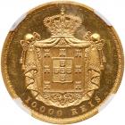 Portugal. 10000 Reis, 1880 NGC MS62 PL - 2