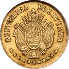 Bolivia. Scudo, 1868-FE (Potosi) NGC MS62