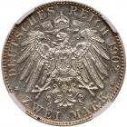 German States: Hamburg. Proof 2 Marks, 1902-J NGC Proof 63 - 2