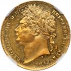 Great Britain. Sovereign, 1821 NGC MS61