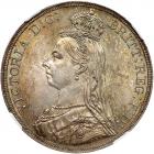 Great Britain. Crown, 1887 NGC MS64