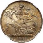 Great Britain. Crown, 1887 NGC MS64 - 2