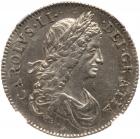 Great Britain. Shilling, 1663 NGC MS61