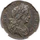 Great Britain. Sixpence, 1674 NGC MS63