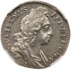 Great Britain. Sixpence, 1696 NGC MS63