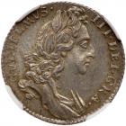 Great Britain. Sixpence, 1696 NGC MS63