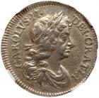 Great Britain. Fourpence, 1679 NGC AU55