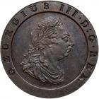 Great Britain. 'Cartwheel' Twopence, 1797 NGC AU58 BR